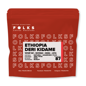 ETHIOPIA DERI KIDAME, 1 кілограм, Зерно