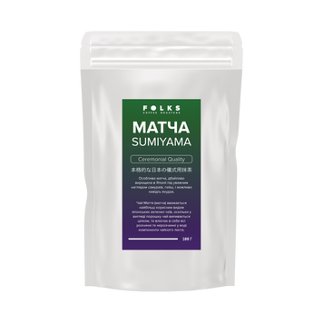 MATCHA SUMIYAMA / МАТЧА ЦЕРЕМОНІАЛЬНА, 100 грам