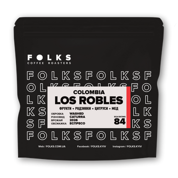 COLOMBIA LOS ROBLES, 1 кілограм, Зерно