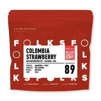 COLOMBIA STRAWBERRY, 250 г, Зерно